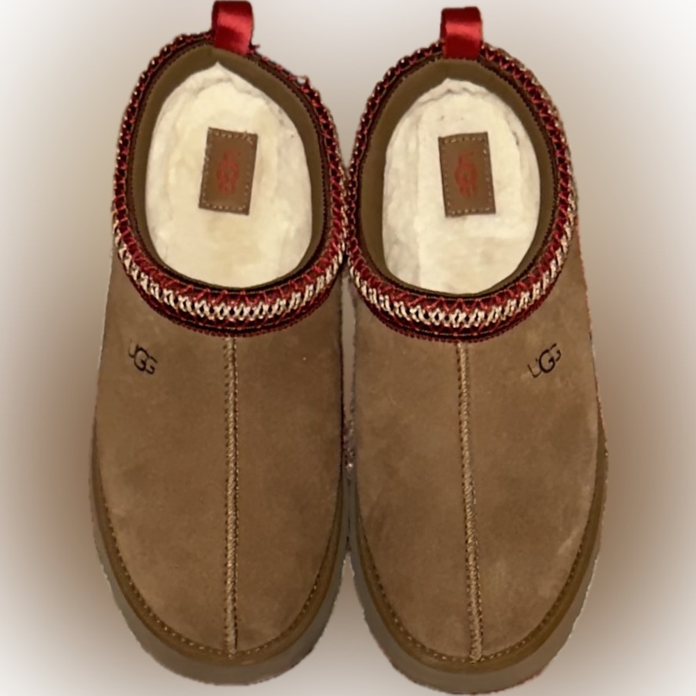 UGG Tasman Slippers – Chestnut – Size 6